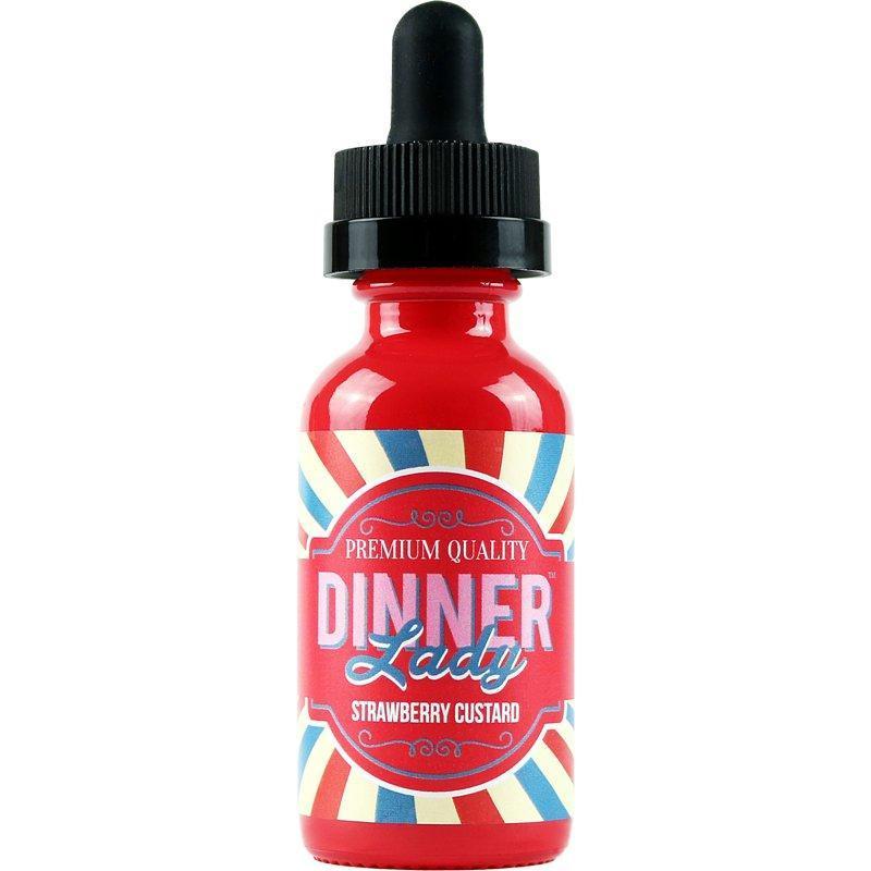 Dinner Lady Premium E-liquids - Strawberry Custard