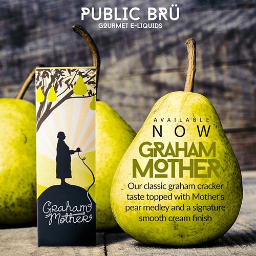 Public Bru Gourmet E-liquids - Graham Mother