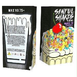Sinful Shakes E-liquid - Wake-n-shake