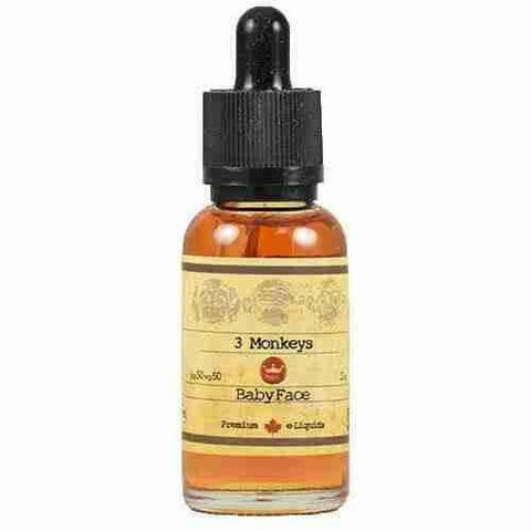 3 Monkeys Premium E-liquids - Babyface