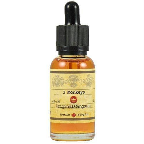 3 Monkeys Premium E-liquids - Original Gangster
