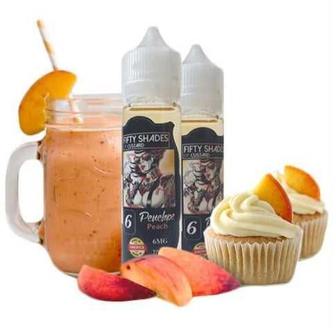 50 Shades Of Custard Ejuice - Penelope Peach
