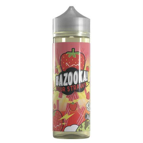Bazooka Sour Straws Ejuice - Strawberry Sour Straws
