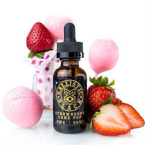 Ballistic Black By Ballistic Vape - Strawberry Cake Pop