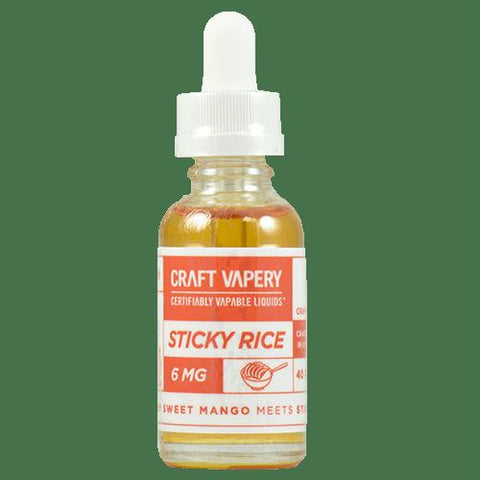 Craft Vapery Liquids - Sticky Rice