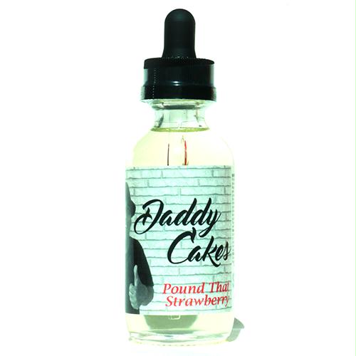 Daddy Cakes E-liquid - Pound That Strawberry
