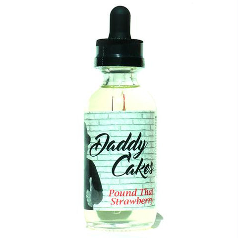 Daddy Cakes E-liquid - Pound That Strawberry