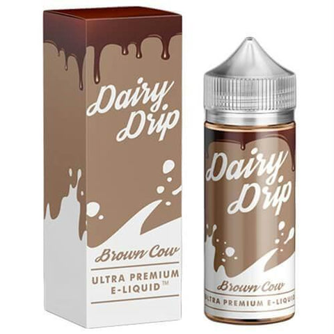 Dairy Drip Ultra Premium Eliquid - Brown Cow