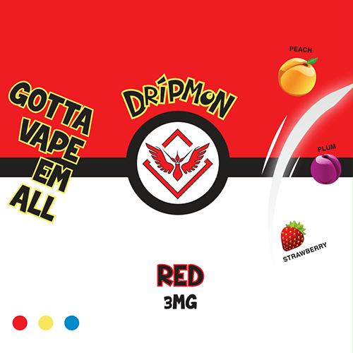 Dripmon E-liquid - Red