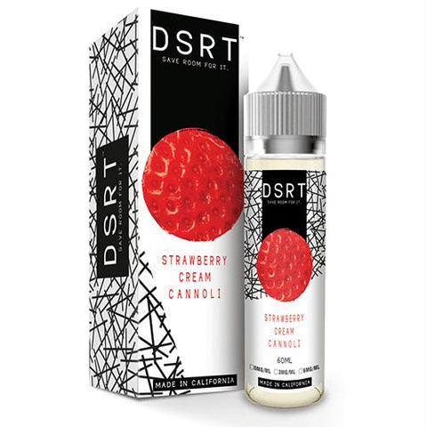 Dsrt Ejuices - Strawberry Cream Cannoli
