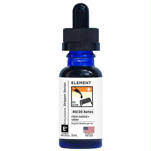 Element Eliquid Emulsions - Fresh Squeeze + Crema