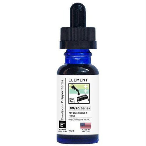 Element Eliquid Emulsions - Key Lime Cookie + Frost
