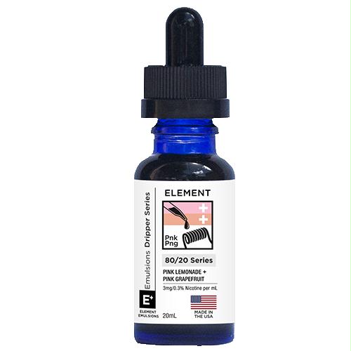 Element Eliquid Emulsions - Pink Lemonade + Pink Grapefruit
