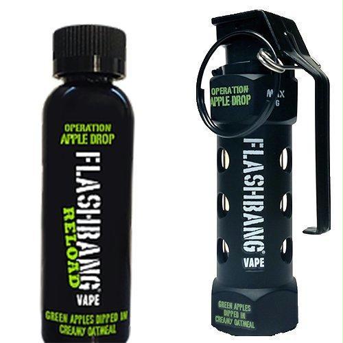 Flashbang Vape - Operation Apple Drop - 120ml W/flashbang Bottle