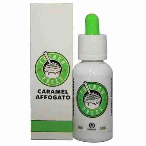 French Press E-liquid - Caramel Affogato