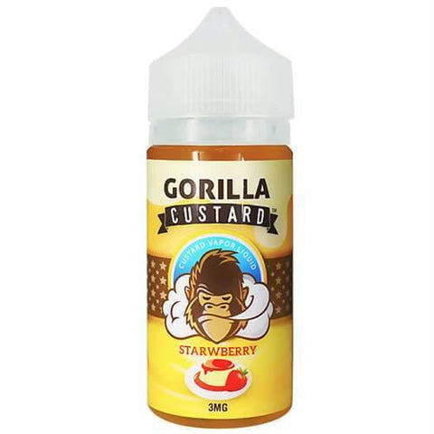 Gorilla Custard Eliquid - Strawberry