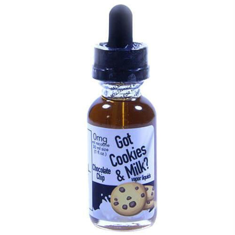 Got Cookies & Milk? Vapor Liquids - Chocolate Chip