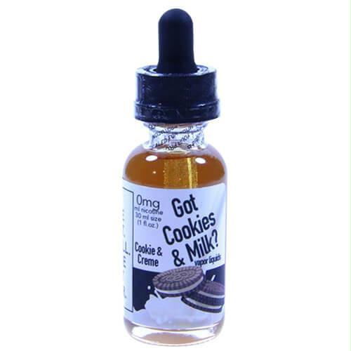 Got Cookies & Milk? Vapor Liquids - Cookie & Cream