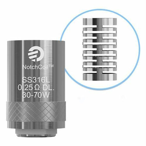 Joyetech Notchcoil Dl Head 0.25ohm (5 Pack)