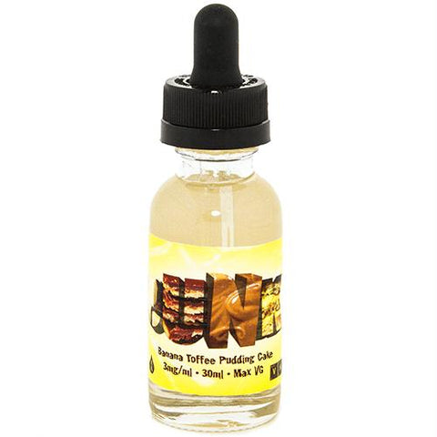 Junk Ejuices - Banana Toffee Pudding Cake