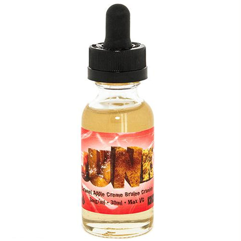 Junk Ejuices - Caramel Apple Creme Brulee Crumble