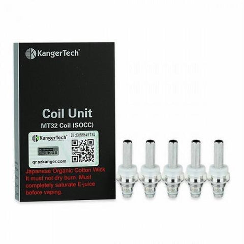 Kanger Socc Single Coil 2.2ohm (5 Pack)