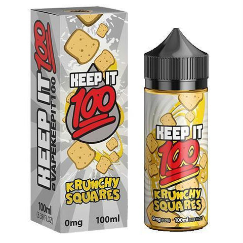 Keep It 100 E-juice - Krunchy Squares
