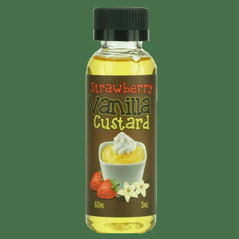 Custard Kings E-juice - Strawberry Vanilla Custard