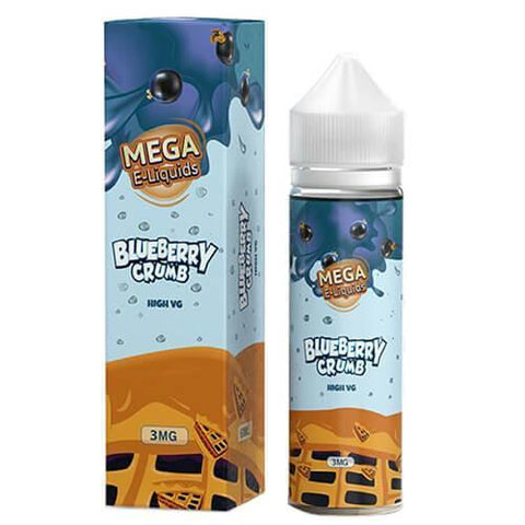 Mega E-liquids - Blueberry Crumb