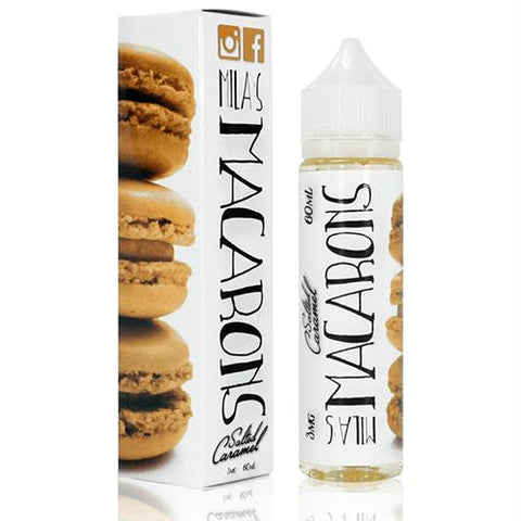 Mila's Macarons Ejuice - Salted Caramel