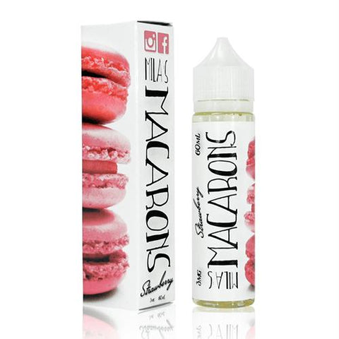 Mila's Macarons Ejuice - Strawberry