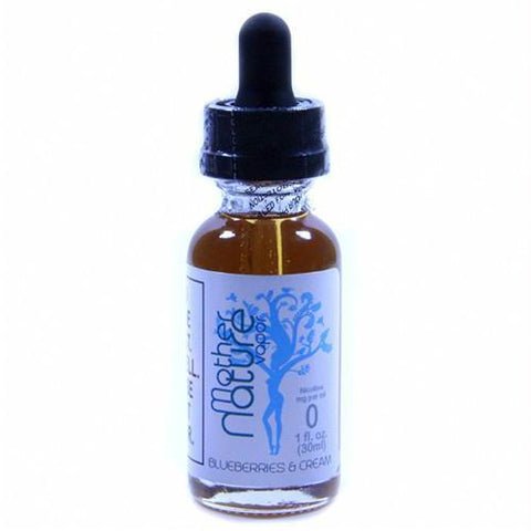 Mother Nature Vapor - Blueberries & Cream