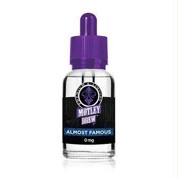Motley Brew E-liquids - Almost Famous