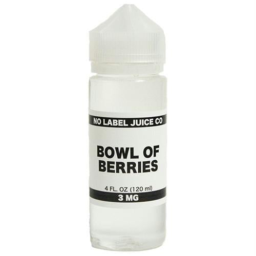 No Label Juice Co Ejuice - Bowl Of Berries