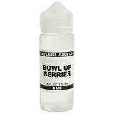 No Label Juice Co Ejuice - Bowl Of Berries