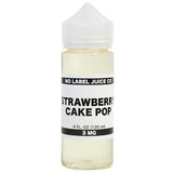 No Label Juice Co Ejuice - Strawberry Cake Pop