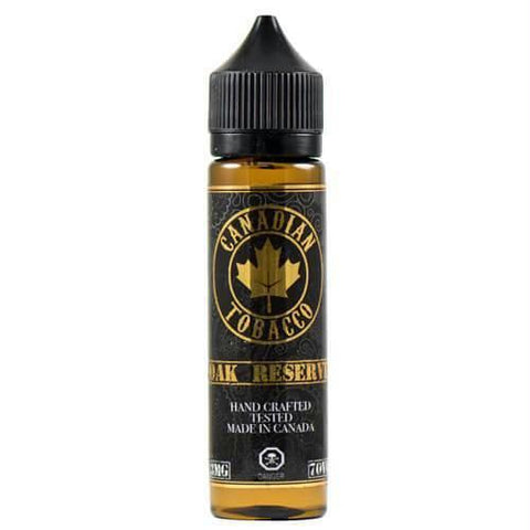 Oak Reserve Tobacco Eliquid - Canadian Tobacco