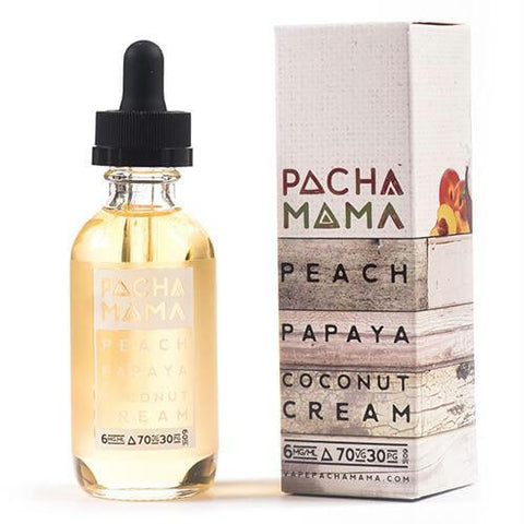 Pachamama E-liquid - Peach Papaya Coconut Cream
