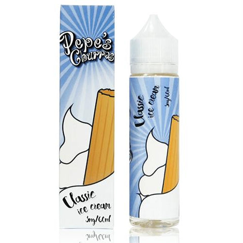 Pepe's Churros Premium E-liquid - Classic Ice Cream