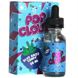 Pop Clouds E-liquid - Blue Razz Candy