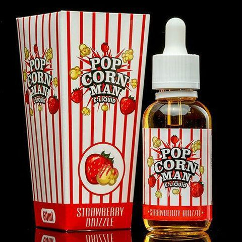 Popcorn Man E-liquid - Strawberry Drizzle