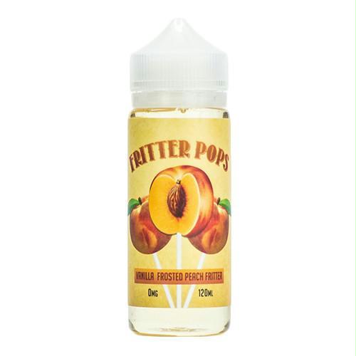 Fritter Pops Ejuice - Vanilla Frosted Peach Fritter