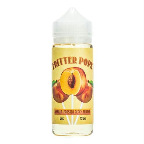 Fritter Pops Ejuice - Vanilla Frosted Peach Fritter