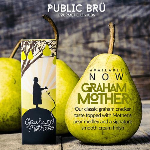 Public Bru Gourmet E-liquids - Graham Mother