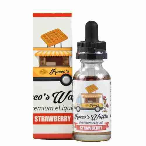 Rocco's Waffles Premium Eliquid - Strawberry