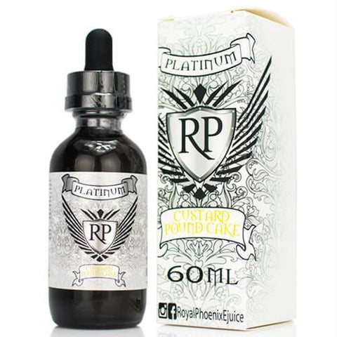 Royal Phoenix Platinum E-juice - Custard Pound Cake