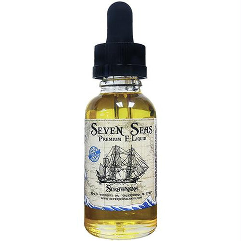 Seven Seas Premium E-liquid - Strawnana