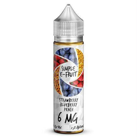 Simple E-fruit - Strawberry Blueberry Peach