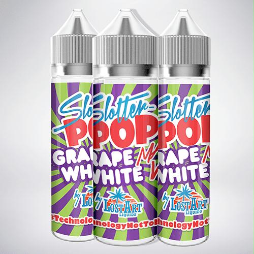 Slotter-pops By Lost Art Liquids - The Grape White Max Vg