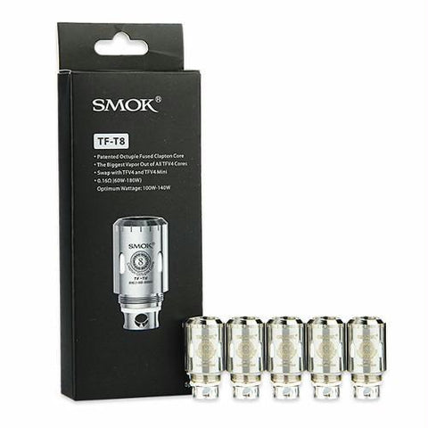Smok Tfv4 Octuple Clapton Coil (tf-t8) 0.16ohm (5 Pack)